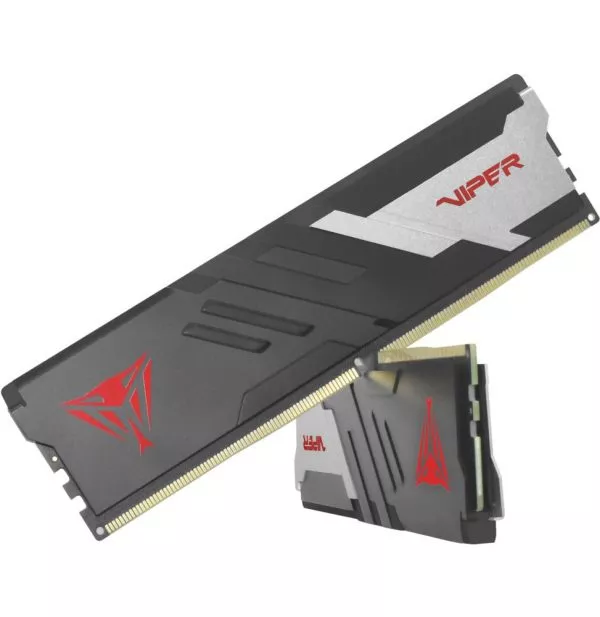 Barrette mémoire Patriot Viper Venom 64GB (32Gx2) U-DIMM DDR5 6400 MHz CL32 - Pc Bureau (PVV564G640C32K)