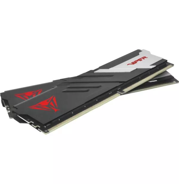 Barrette mémoire Patriot Viper Venom 64GB (32Gx2) U-DIMM DDR5 6400 MHz CL32 - Pc Bureau (PVV564G640C32K)