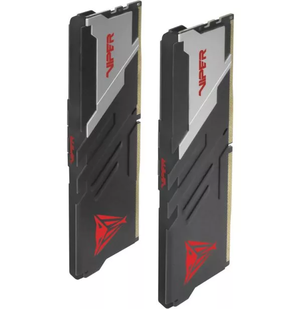 Barrette mémoire Patriot Viper Venom 64GB (32Gx2) U-DIMM DDR5 6400 MHz CL32 - Pc Bureau (PVV564G640C32K)
