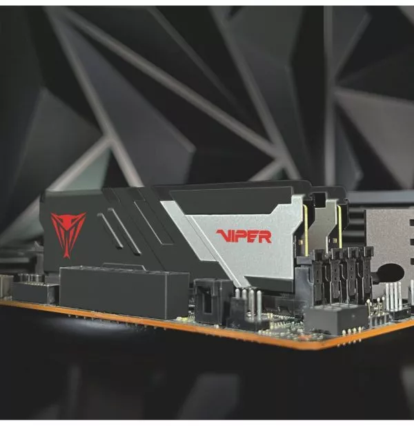 Barrette mémoire Patriot Viper Venom 64GB (32Gx2) U-DIMM DDR5 6400 MHz CL32 - Pc Bureau (PVV564G640C32K)