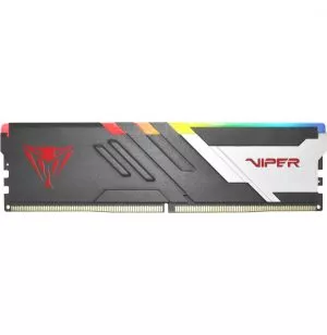 Barrette mémoire Patriot Viper Venom RGB 16GB U-DIMM DDR5 6000 MHz CL30 - Pc Bureau (PVVR516G60C30)