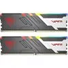 Barrette mémoire Patriot Viper Venom RGB 32GB (16GBx2) U-DIMM DDR5 6000 MHz - Pc Bureau (PVVR532G600C36K)