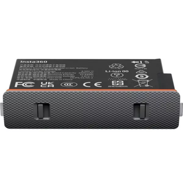 Batterie Rechargeable pour caméra Insta360 X5 - 2800mAh (6977644763797)
