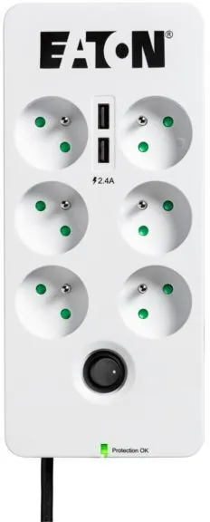 Boîtier de Protection Eaton PB1F 6 prises FR