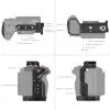 Cage pour caméra SmallRig 4183B compatible avec les modèles Sony FX30 et FX3 (6941590020990)