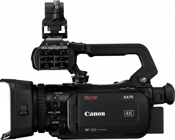 Caméscope Canon XA75 Professionnel 4K (5735C003AA)