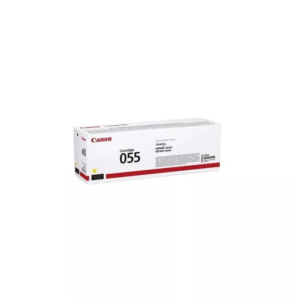 Canon 055 Cartouche de toner 1 pièce(s) Original Jaune (3013C002AA)