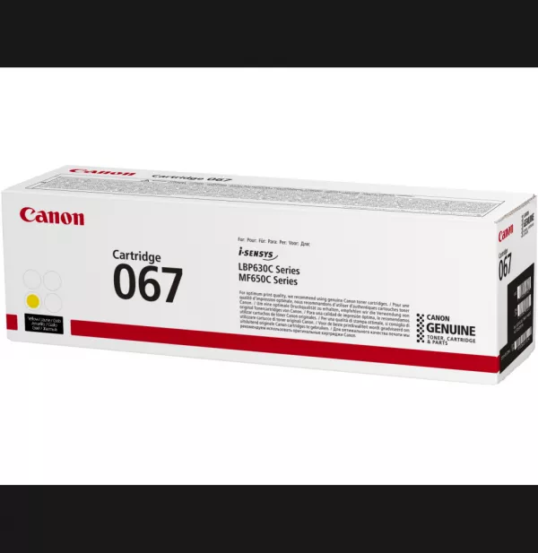 Canon 067 Jaune - Toner Canon d'origine (5099C002AA)