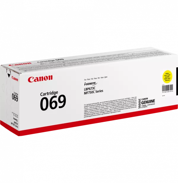 Canon 069 Jaune - Toner Canon d'origine (5091C002AA)