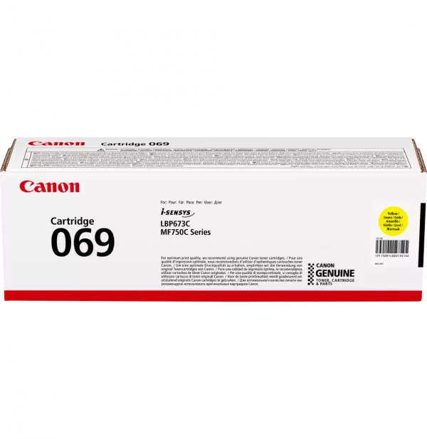 Canon 069 Jaune - Toner Canon d'origine (5091C002AA)