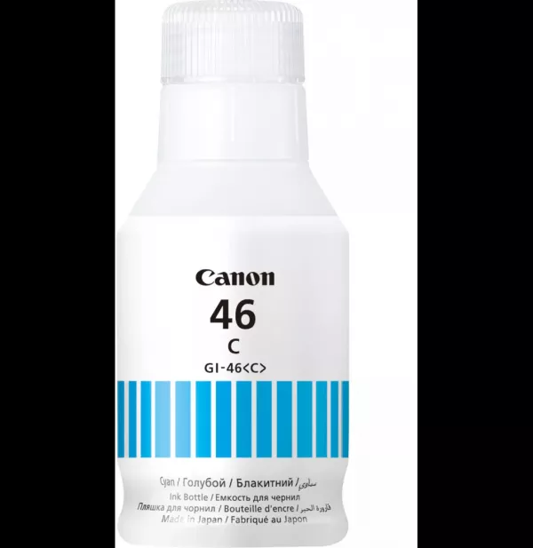 Canon GI-46C Cyan - Bouteille d'encre Canon d'origine (4427C001AB)