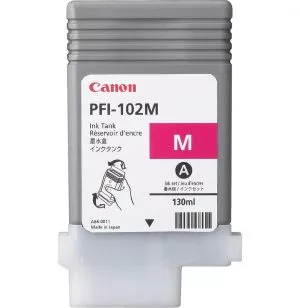 Canon PFI-102 Magenta - Cartouche d'encre Canon d'origine (0897B001AA)