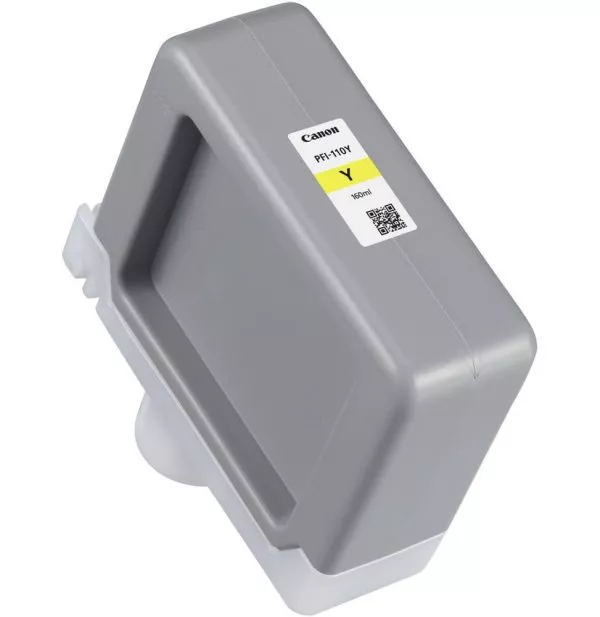 Canon PFI-110Y Jaune - Cartouche d'encre Canon d'origine (2367C001AA)