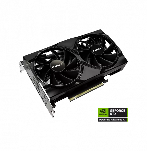 Carte Graphique à double ventilateur PNY GeForce RTX 5050 NVIDIA 8GB PCIE 5.0 (VCG50508DFXPB1)