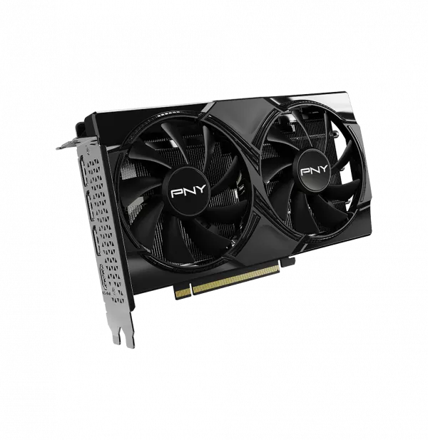 Carte Graphique à double ventilateur PNY GeForce RTX 5060 NVIDIA 8GB PCIE 5.0 (VCG50608DFXPB1)