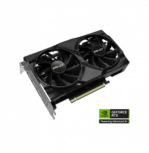 Carte Graphique à double ventilateur PNY GeForce RTX 5060 NVIDIA 8GB PCIE 5.0 (VCG50608DFXPB1)