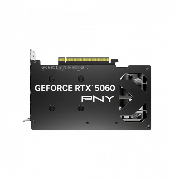 Carte Graphique à double ventilateur PNY GeForce RTX 5060 NVIDIA 8GB PCIE 5.0 (VCG50608DFXPB1)