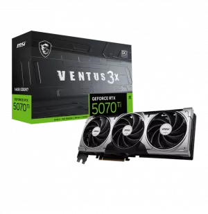 Carte Graphique MSI GeForce® RTX 5070 Ti 16G VENTUS 3X OC (912-V531-083)