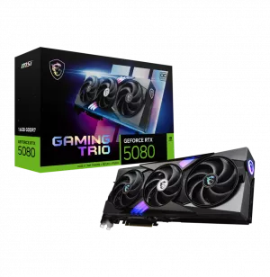 Carte Graphique MSI GeForce® RTX 5080 16G GAMING TRIO OC (912-V531-005)