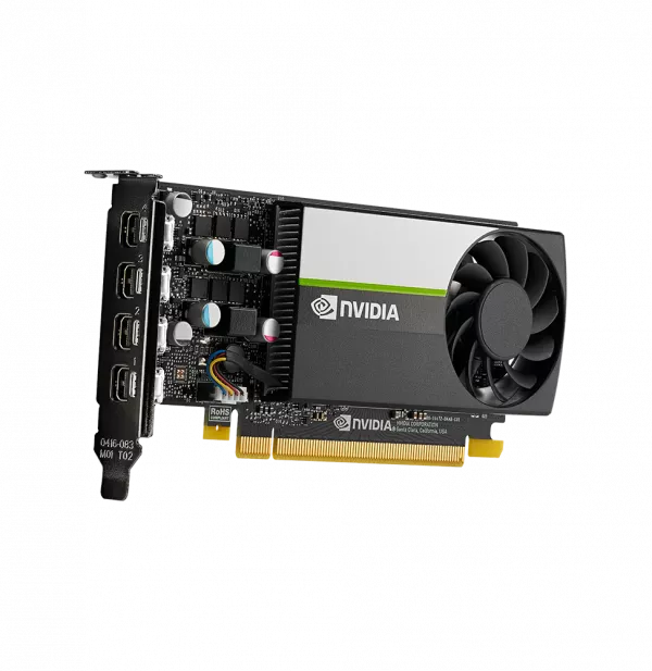 Carte Graphique PNY QUADRO T1000 NVIDIA 8GB GDDR6 (VCNT1000-8GB-SB)
