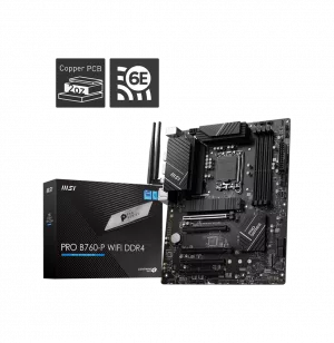 Carte Mère Intel MSI PRO B760-P WIFI - DDR4 (911-7D98-037)