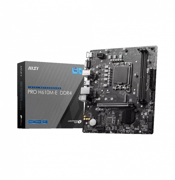 Carte Mère MSI PRO H610M-E DDR4 (911-7D48-062)