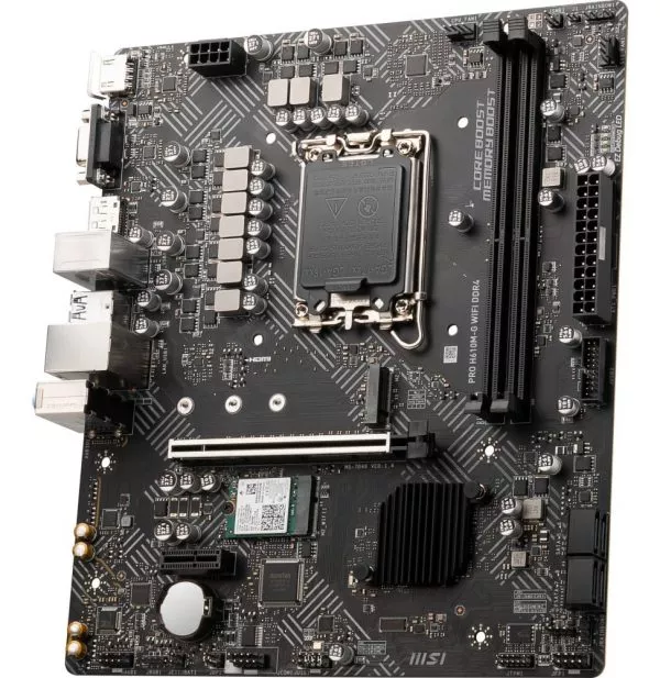 Carte Mère MSI PRO H610M-G WIFI DDR4 (911-7D46-222)