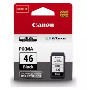 Canon PG-46 Noir - Cartouche d'encre Canon d'origine (9059B001AB)
