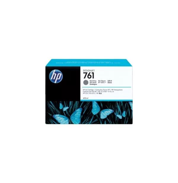 HP 761 Gris Foncé - Cartouche d'encre HP d'origine (CM996A)