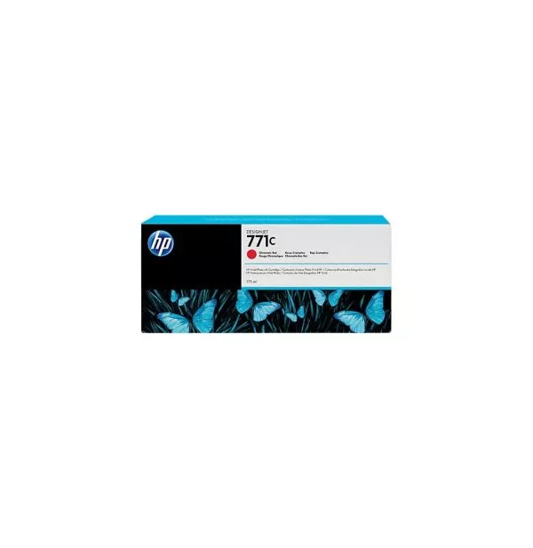 HP 771C Rouge Chromatique - Cartouche d'encre HP d'origine (B6Y08A)