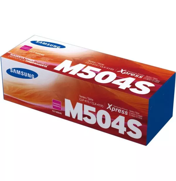 Cartouche de toner Samsung CLT-M504S - Magenta (SU294A)