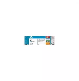 HP 91 Cyan Clair - Cartouche d'encre HP d'origine (C9470A)