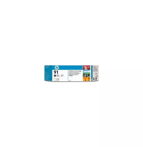 HP 91 Noir Mat - Cartouche d'encre HP d'origine (C9464A)