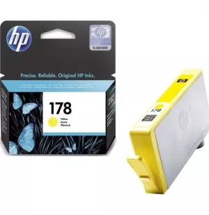 HP 178 Jaune - Cartouche d'encre HP d'origine (CB320HE)
