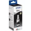 Epson 664 BK (T6641) Noir - Bouteille d'encre Epson d'origine (C13T66414A)