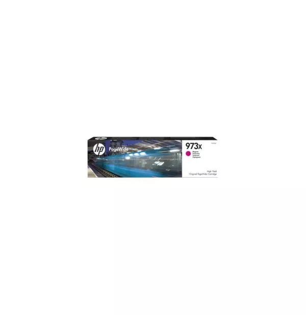 HP 973X Magenta - Cartouche PageWide grande capacité HP d'origine (F6T82AE)