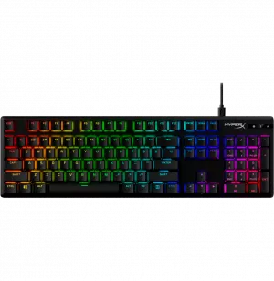 Clavier de jeu mécanique HyperX Alloy Origins PBT HX Rouge - AZERTY (639N3AA)