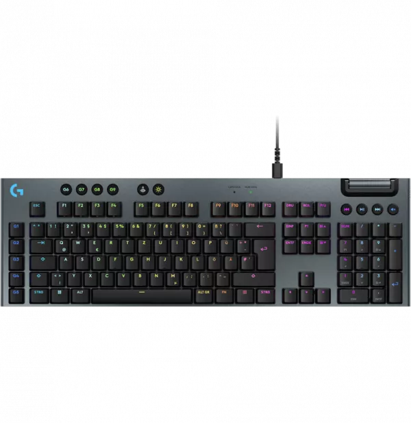 Clavier gaming rétroéclairé filaire Logitech G915 X à profil bas - QWERTY (920-012942)
