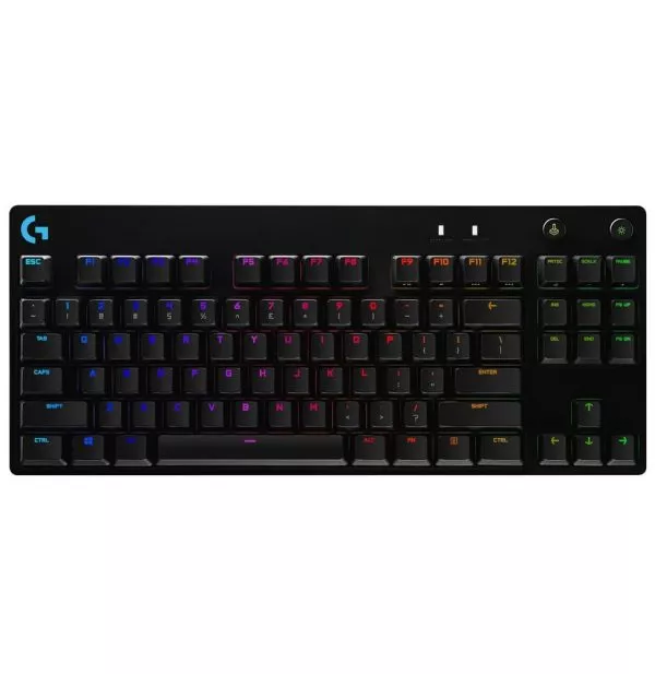 Clavier gaming rétroéclairé mécanique Logitech G PRO - Noir Français Azerty (920-009390)