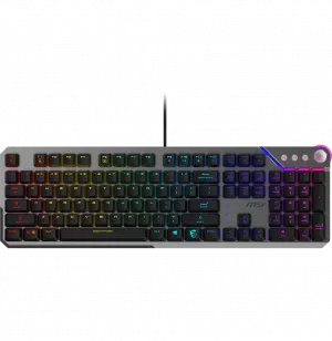 Clavier gaming rétroéclairé mécanique MSI STRIKE 600 SILENT - AZERTY