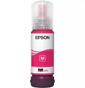 Epson 108 Magenta - Bouteille d'encre Epson EcoTank d'origine (C13T09C34A)