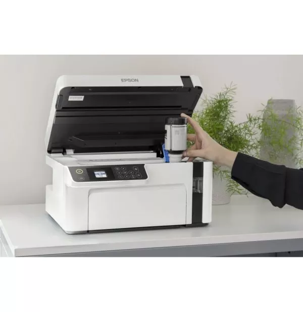 Epson EcoTank M2120 Imprimante multifonction monochrome à réservoirs rechargeables (C11CJ18403)