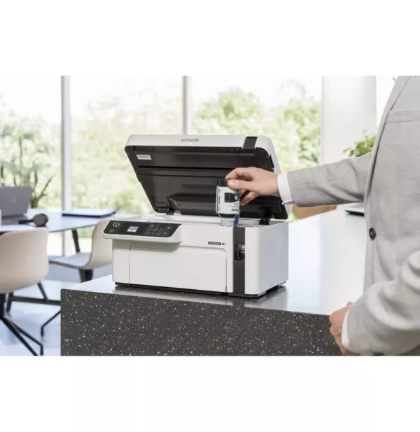 Epson EcoTank M2120 Imprimante multifonction monochrome à réservoirs rechargeables (C11CJ18403)