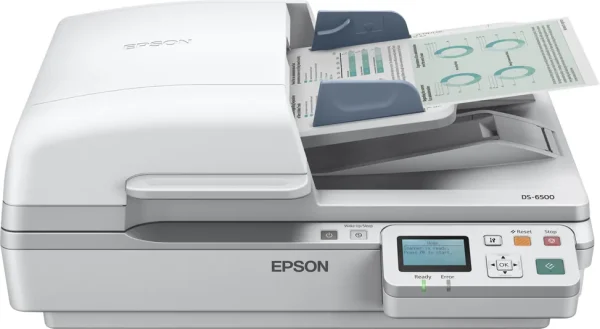 Epson WorkForce DS-6500N – Scanner A4 à connectivité réseau (B11B205231BS) Epson WorkForce DS-6500N – Scanner A4 à connectivité réseau (B11B205231BS)