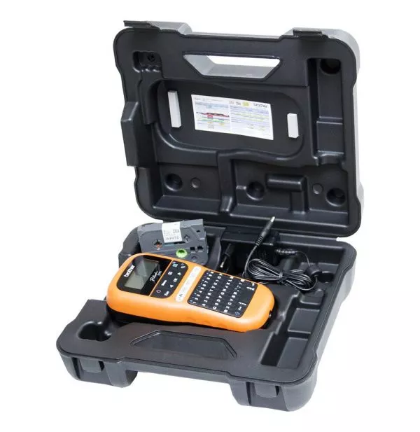Etiqueteuse professionnelle portable Brother PT-E110VP - AZERTY