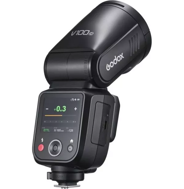 Flash Appareil Photo Godox V100 pour Canon (6952344239827)