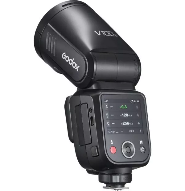 Flash Appareil Photo Godox V100 pour Canon (6952344239827)