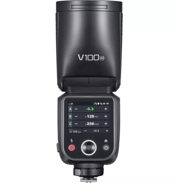 Flash Appareil Photo Godox V100 pour Nikon (6952344239834)