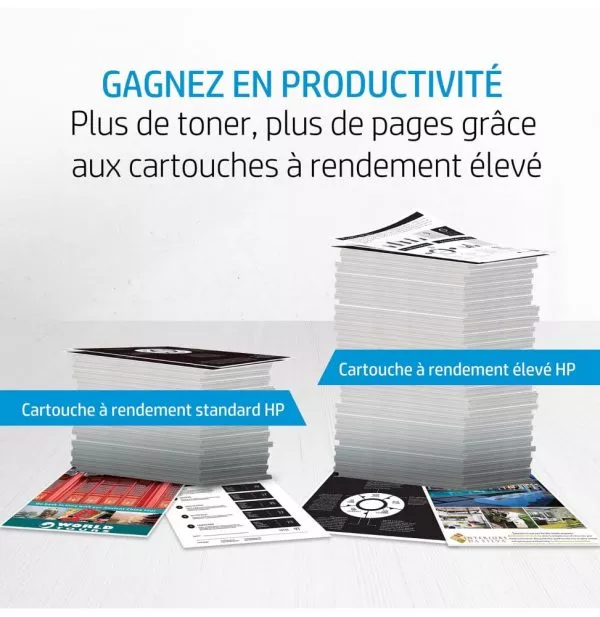 HP 147X Noir - Toner HP LaserJet d'origine à grande capacité (W1470X)