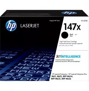 HP 147X Noir - Toner HP LaserJet d'origine à grande capacité (W1470X)